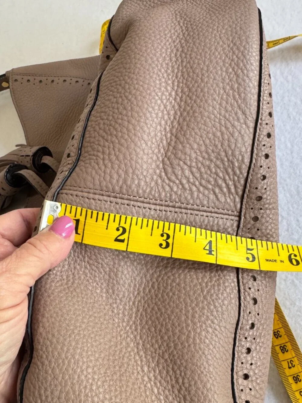 KATE SPADE New York NWOT Mauve James Street Mason Tassel Hobo Shoulder Bag